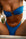 lahi swim RUPI BANDEAU BIKINI TOP - BLUE FLAME