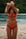 lahi swim SABI CHEEKY SIDE-TIE BOTTOM - RIBBED ORANGE