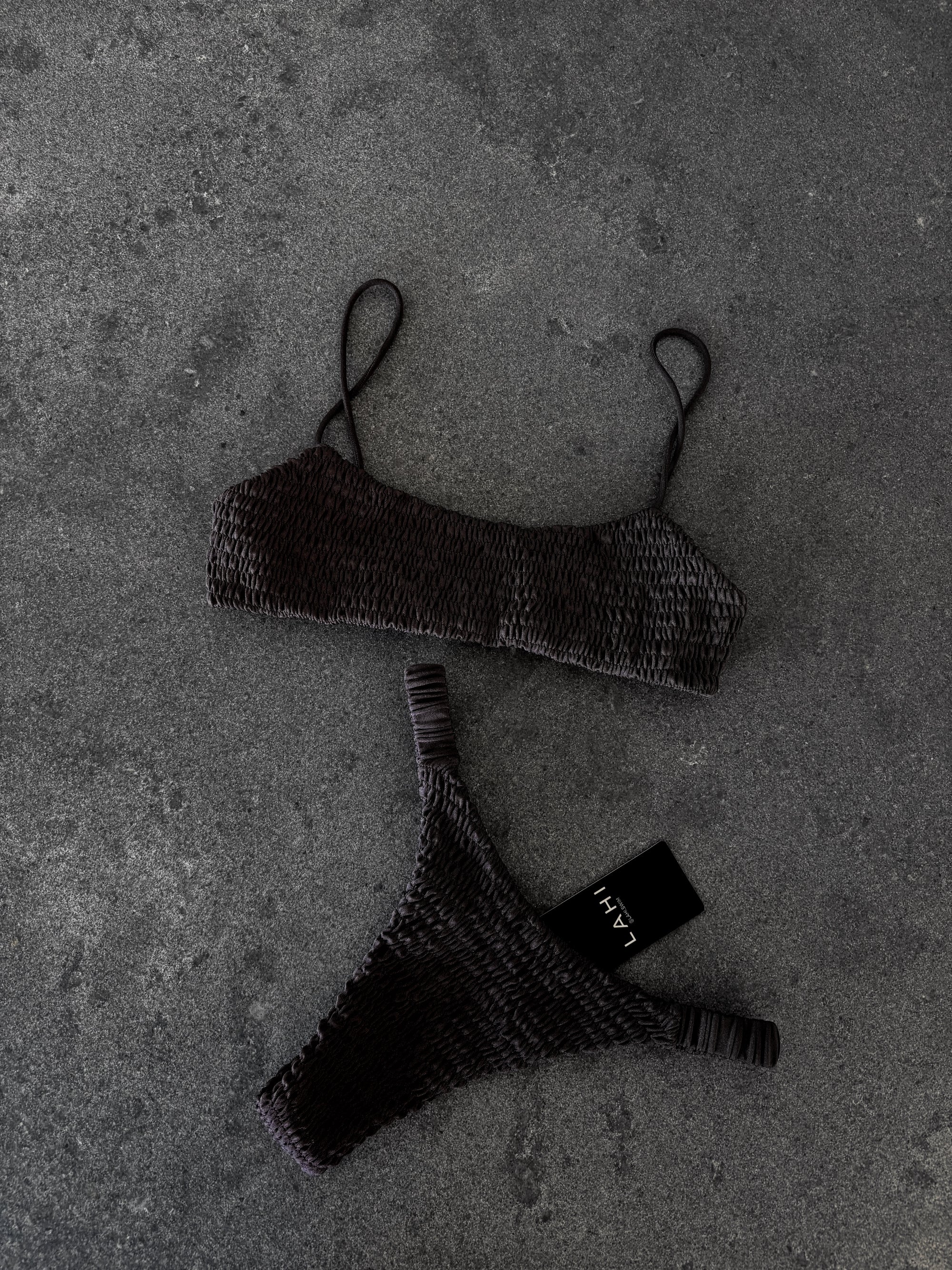 Simba Mid-Rise Bikini Bottom - Espresso